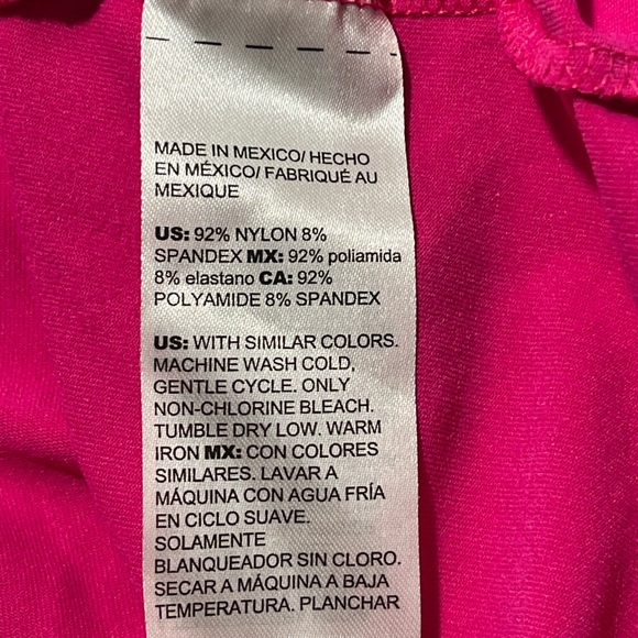 Chico's Pink Sleeveless Tank Top Size 1 - Picture 5 of 6